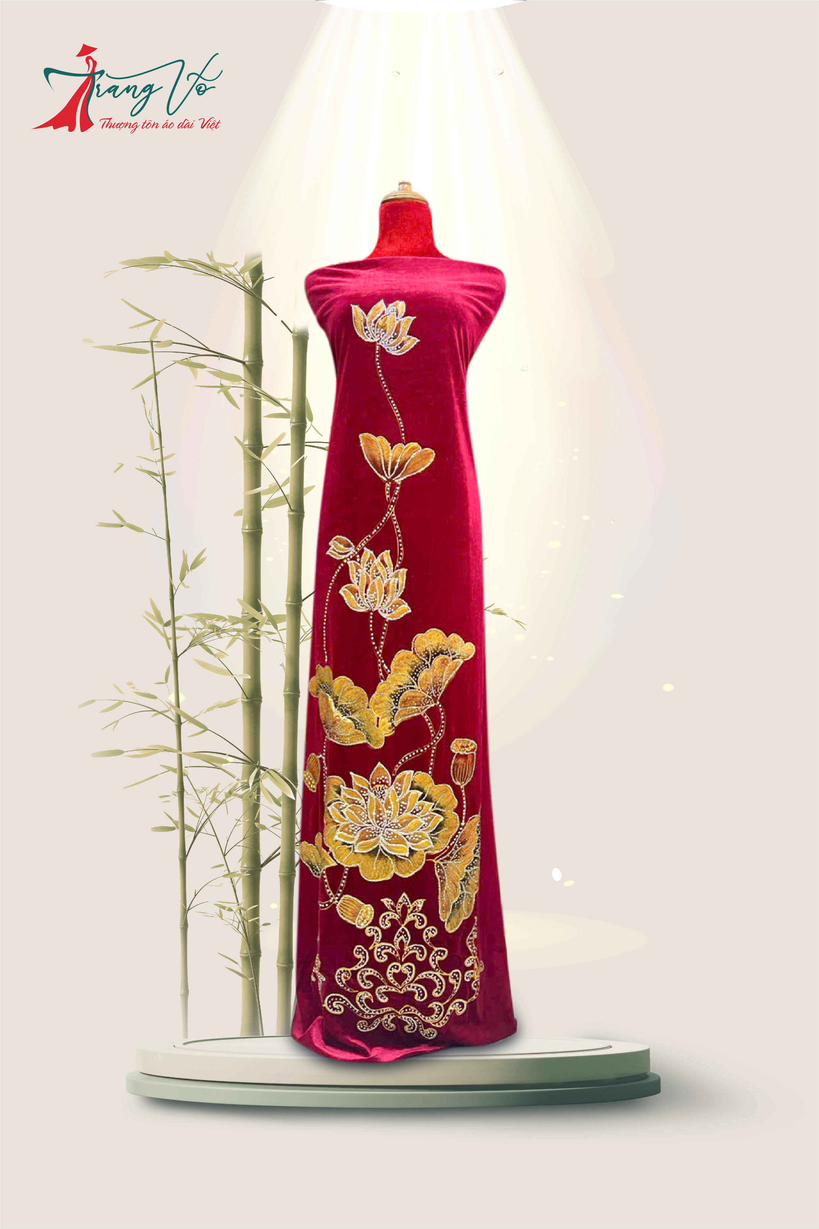 NHUNG TUYẾT VẼ HOA VĂN PHONG CẢNH ÉP ĐÁ CAO CẤP #02112404